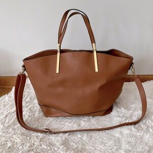 G.H.Bass & Co. Vegan Leather Tote, EUC